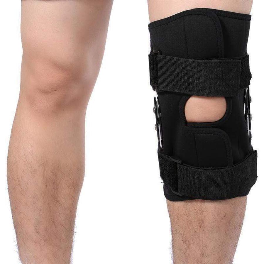 Knee Brace Dual Hinged with Open Patella Stabilizer ACL LCL MCL Support upliftex