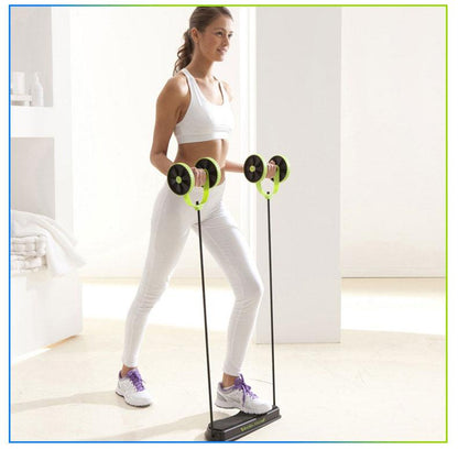 fitness fitness equipment gym equipment physical fitness health gym gym near me workout ab roller exercises exercise roller machine 5 mins complete body slimming roller multi functional fitness roller body toning roller